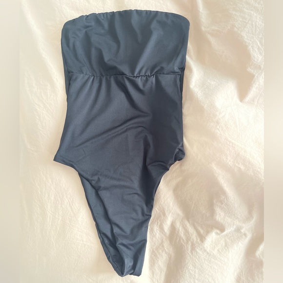 Djerf Avenue Swim Suit Black in small. Has a nice sparkle to it - Picture 3 of 3